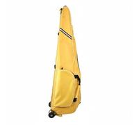 harayaa Fencing Gear Carrier Bolso de Práctica con Cuerpo Reforzado Ruedas Prácticas y Compartimentos Funcionales Adecuada para Equipo de Esgrima Entre Distintos Lugares, Array, Amarillo