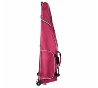 harayaa Fencing Gear Carrier Bolso de Práctica con Cuerpo Reforzado Ruedas Prácticas y Compartimentos Funcionales Adecuada para Equipo de Esgrima Entre Distintos Lugares, Array, Rojo