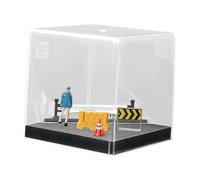 harayaa Figura en Miniatura a Escala 1:64, Diorama, Figura Elegante, Personajes, Maqueta, Escena Callejera para Jardín de Hadas, Figura Azul