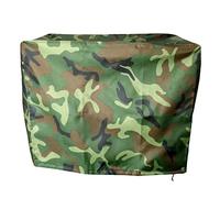 harayaa Funda para Motor Fuera de Borda Cubierta Protectora de Motor Marino con Cierre Ajustable en La Parte Inferior Material Y Respirable Adecuada, Camo, 30-90 HP