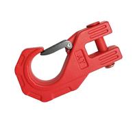 harayaa Gancho de Cabrestante, Gancho de Remolque, Soporte de Reparación de Automóviles, Accesorios Fáciles de Instalar, Conector de Gancho de Remolque, Rojo