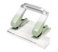 harayaa Grapadora manual de para trabajo pesado, grapadora de papel de oficina de alta capacidad con caja de almacenamiento para uso docente, Verde