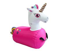 harayaa Inflable Juguete de para Niños Juguete Saltarín Portátil PVC Caballo Saltador Creativo Juguete de Montar para Fiestas Adecuado para