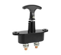 harayaa Interruptor de Desconexión de Batería de 12 V 200 A, Desconectador de Bateria Coche, Aislador de Bateria de Apagado, Cortacorrientes Coche para Tractor, Barco O Autocaravana