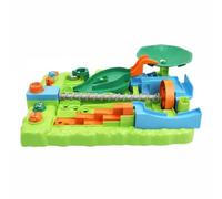 harayaa Juego Aritmético Laberinto Mecánico Juego de Mesa Juguete Educativo Físicos Coordinación Mano Ojo Habilidad Motriz Plástico Adecuado para Niños, Jungle Adventure