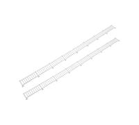 harayaa Juego de 2 Mini Barandillas de Valla para Maquetas Y Proyectos de Bricolaje, Escala 1 35