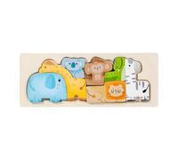 harayaa Juegos de Aprendizaje Temprano para Niños: Rompecabezas con Patrones de Dibujos Animados, Juguetes Educativos para Jardín de Infantes, Ideas para, Animales de Pastizales