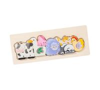 harayaa Juegos de Aprendizaje Temprano para Niños: Rompecabezas con Patrones de Dibujos Animados, Juguetes Educativos para Jardín de Infantes, Ideas para, Animales de Granja