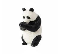 harayaa Juguete de Tela Figura Animal Realista Detallada Educativa Modelo Coleccionable Adecuado para Proyectos Escolares Juegos Recolección Escenarios, Panda Orante 1700