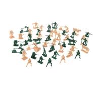 harayaa Kit de 44 Modelos de Soldados a Escala 1:35, Figuras en Miniatura, diseño de Diorama artístico para entusiastas del Modelado de Juegos y decoración de