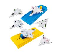 harayaa Lanzadores de Aviones, Aviones de Juguete, Juguetes voladores, catapulta, avión para Parque, Playa, jardín.