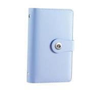 harayaa Libro de ahorro de dinero Carpeta de presupuesto Decoración Organizador versátil sobre Carpeta de, Azul Claro