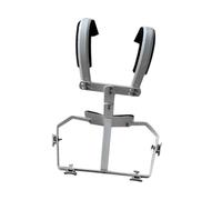 harayaa Marco de respaldo del portador de tambor, sostener 4 tambor, con correa para el hombro, de soporte de tambor para práctica concierto de