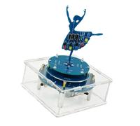 harayaa Material para Hacer Cajas de música, Kit electrónico, Suministros para Cajas de música para Practicar Habilidades prácticas, Atractivo para