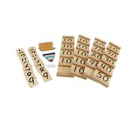 harayaa Materiales de Juguete Matemático DIY, Tablero de Cien Matemáticas con Cuentas para Niños de 3 a 8 años, Regalo