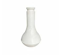 harayaa Matraz Aforado PTFE Matraz Volumétrico Aforado Recipiente Medidor con Interior de Fluoropolímero y Tolerancia a Reactivos Diseño para Trasvase sin, 200ML