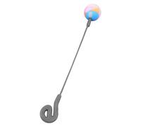 harayaa Mazo de Fricción para Gong con Efecto de Sonido Versátil, Accesorio para Gong Chino, Mazo de Percusión de EVA, Herramienta de Relajación Auditiva, 1 Pieza