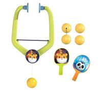 harayaa Mesa Colgante de Interior, Raqueta Y Pelotas, Dispositivo de Entrenamiento para Adolescentes en El Marco de La Puerta.