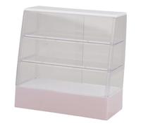 harayaa Mini Casa de Muñecas a Escala 1:12, Vitrina para Tartas, Muebles, Juego para Aficionados