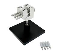 harayaa Mini Tornillo de Banco Portátil para Aficionados, Mordaza Máxima de 30 Mm Mm, 2 en 1, para Diseño Y Modelismo.