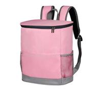 harayaa Mochila más Fresca Mochila con Aislamiento Enfriador, Enfriador de Almuerzo Mochila térmica Suave para Hombres Mujeres Senderismo Viajar Acampar al, Rosa