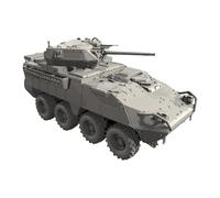 harayaa Modelo de Vehículo a Escala 1:72, Accesorio Fotográfico para Maquetas de Paisajes en Miniatura.