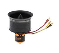 harayaa Motor Sin Escobillas QF2611 de 50 Mm, Ventilador Helicoidal de 12, Alta aja Temperatura, Adecuado, CCW, Individual