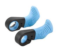 harayaa Par de Tapas de Manillar para Bicicletas de Montaña, Compatibles con Manillares de 22,2 Mm, Azul