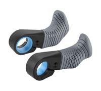 harayaa Par de Tapas de Manillar para Bicicletas de Montaña, Compatibles con Manillares de 22,2 Mm, Gris
