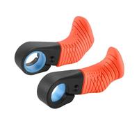 harayaa Par de Tapas de Manillar para Bicicletas de Montaña, Compatibles con Manillares de 22,2 Mm, Naranja