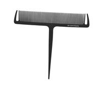 harayaa Peine para teñir el cabello, herramienta de peinado compacta y profesional portátil, peine para mechas para cabello largo en salones de belleza, Negro