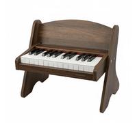 harayaa Piano Electrónico Infantil Piano de Juguete Teclado Instrumento Estructura de Madera con Buena Resonancia y Sonido Claro Desarrollo del y Práctica , Walnut , Bluetooth