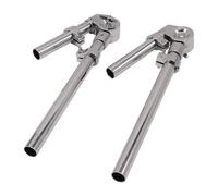 harayaa Piezas de Hardware de Soporte Tom, Soporte de Brazo de Metal Ligero Y Duradero Portátil, Instrumento de Percusión para Juego de Batería, 2 piezas
