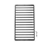 harayaa Portaequipajes Techo RC 1/10 Baca Portaequipaje Cesta Rejilla con Superficie Plana y Elevado PETG Reforzado y Aleación Zinc Adecuado para Rutas Modelismo Vitrina