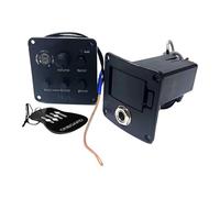 harayaa Preamplificador para Pastillas de Guitarra con Ecualizador Incorporado. Sustituye a Los Ecualizadores Portátiles. Ideal para Principiantes, Sin