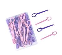 harayaa Protector de esmalte de uñas para dedos, herramientas de manicura, pinzas ligeras y fáciles de usar para extensiones de uñas, Rosa Morado