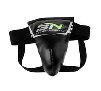 harayaa Protector Elástico de Entrepierna para Boxeo, S Negro Kids