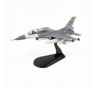 harayaa Réplica de Avión Maqueta Avión Modelo a Escala Avión de Colección Miniatura Metálica Aleación y Pintado y Preensamblado con Base de Exhibición, 1/72 F-16D Asesino De Mig, Intercambiable