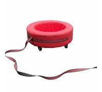 harayaa Scooter Infantil Juegos Carro de Tirar Equipo para Entrenamiento Motor Diseño Ergonómico Materiales PU y PVC Promueve Equilibrio y Interacción Adecuado para Docentes y Juegos Escolares, Rojo