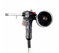 harayaa Soplete de Soldadura NBC200 Soplete Pistola Antorcha MIG Gas Protección Alambre Semiautomática Material Plástico Aluminio Cobre Rango 160-200 a, Negro