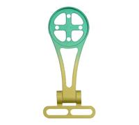 harayaa Soporte Giratorio para Computadora Y Cámara de Bicicleta Material Resistente a Impactos Y Vibraciones Adecuado para Rutas Largas Competencias Y Entre, Verde Degradado