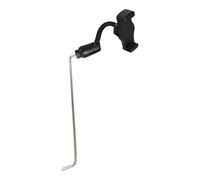 harayaa Soporte para Teléfono Móvil para Saxofón, ángulo Ajustable, Clip para Lira de Saxofón para Actuaciones en