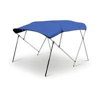 harayaa Toldo Náutico con Soportes Tubulares Múltiples y Tejido Resistente a la Intemperie para Sombreo Duraro Acuado para Paseos en Mar, Toldo Bimini De Cuatro Travesaños-02