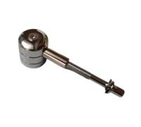 harayaa Tom Drum Lug Percusion Part Conector portátil de hardware profesional de tambores suministros de batería de metal sólido accesorio de batería, Vía única
