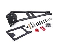 harayaa Vehicle Crane Bracket Grúa para RC Montura Trasera Anclaje para Cabrestante Bastidor Ajustable Aleación de Aluminio Ligera Compatible con Remolque, Negro