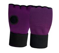 harayaa Vendas de Gel para Boxeo, Guantes Interiores, protección Debajo de los para Hombres y Mujeres, Correas de muñeca rápidas para Deportes, PÚrpura