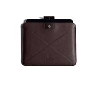 Harber London - Funda Piel para iPad | Compatible con iPad Pro 13" with Magic Keyboard (M4-2024 / M5-2025) | Color Caoba | Hecho a Mano con Materiales Resistentes y Certificados Ecológicamente