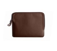 Harber London - Funda Piel Slim iPad Pro N7 | Ideal para iPad 10.9 for Magic Keyboard Folio 2022 y de tamaños similares | Color Marrón Oscuro | Hecho a Mano y Certificados Ecológicos
