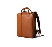 Harber London - Leather Backpack For Laptop | Funcionalidad y Estilo | Color: Piel | Multiusos para Uso Diario | Hecho a Mano con Materiales Resistentes