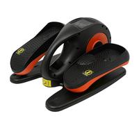 HarBin-Star Bicicleta elíptica, mini elíptica eléctrica, base motorizada, elíptica con mando a distancia, 5 velocidades de velocidad, para personas mayores y adultos (naranja)